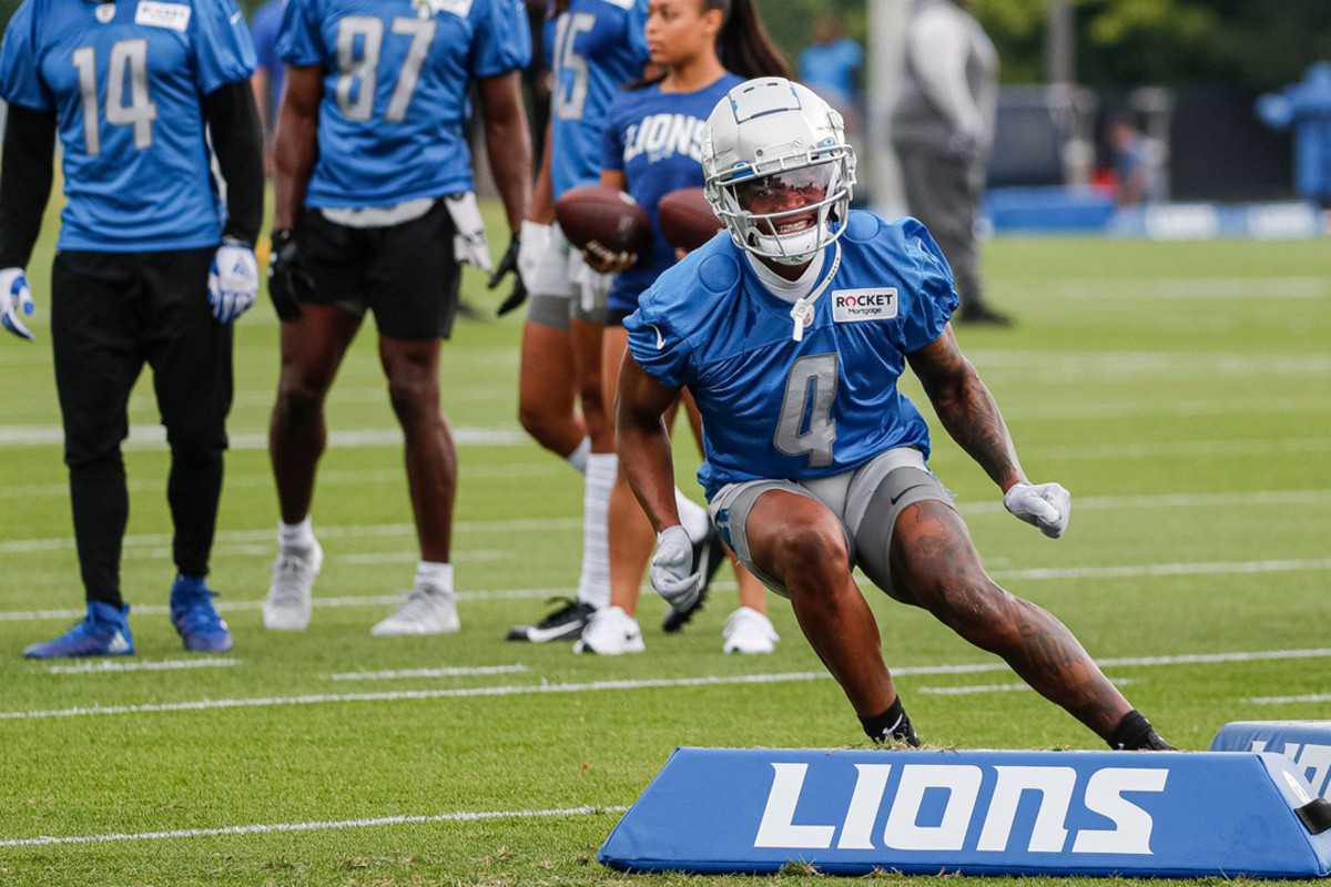 Detroit Lions wide receiver DJ Chark